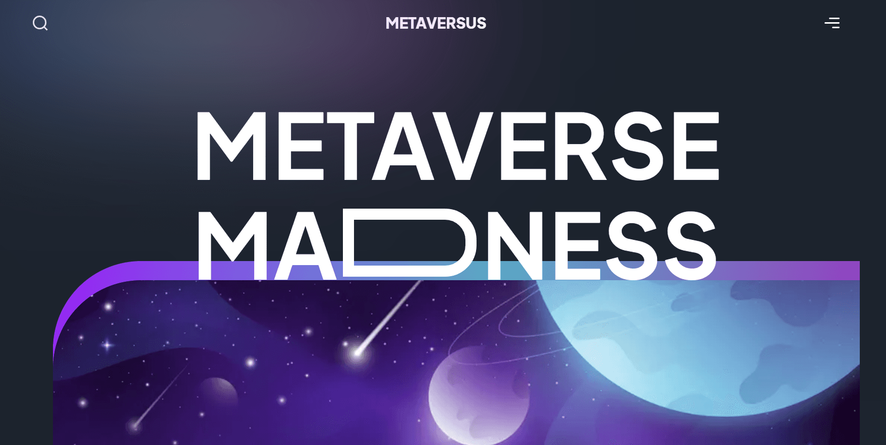 Metaverse Web 3.0 screenshot